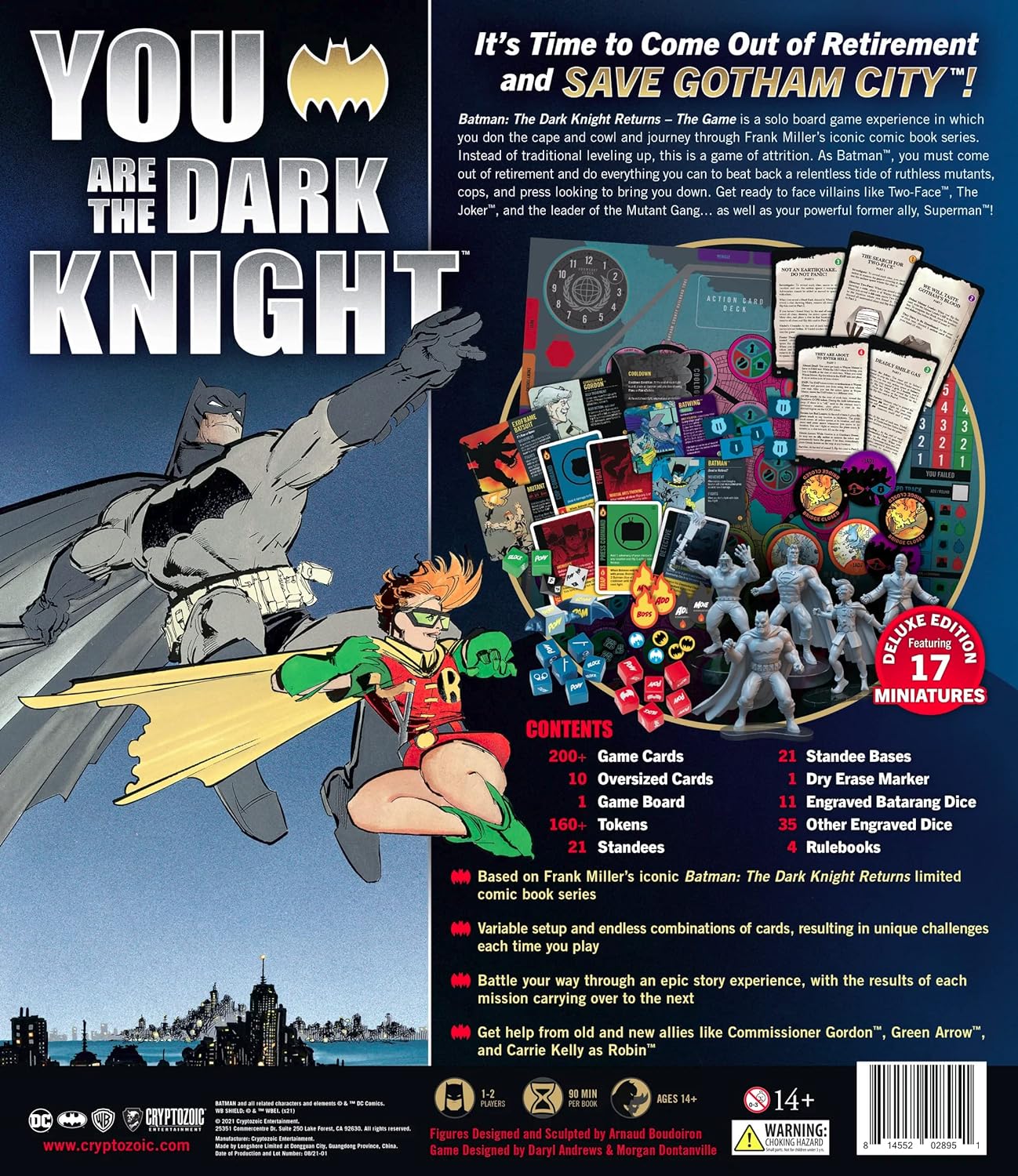 The Dark Knight Returns : Deluxe Edition Board Game
